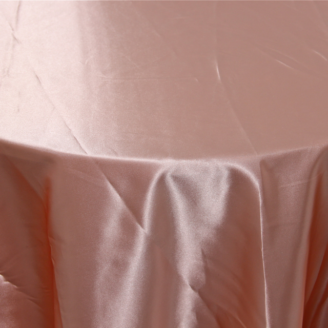 SATIN - POLYESTER PEACH